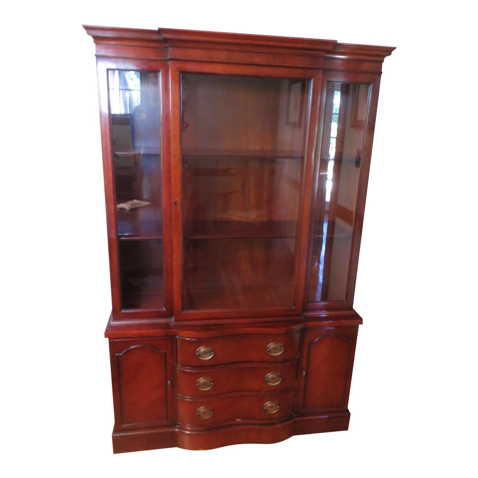 1950s Drexel Mahogany Hutch Chairish