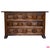 Brown 20th Spanish Blanket Chest With Raised Wooden Panels and Iron Hardware For Sale - Image 8 of 8