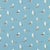 Sanderson Shore Birds Fabric in Pacific For Sale