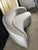 Mid-Century Modern Interlude Home "Dana" Contemporary Right-Arm Curved Chaise Lounge For Sale - Image 3 of 7