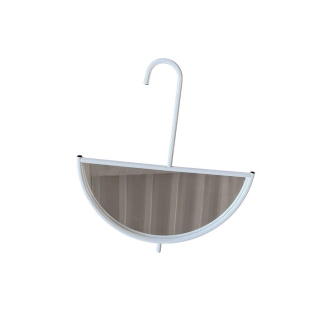 Postmodern Postmodern Umbrella Shaped Wall Mirror,L'isola Che Non C'è, Italy 1980s For Sale - Image 3 of 9