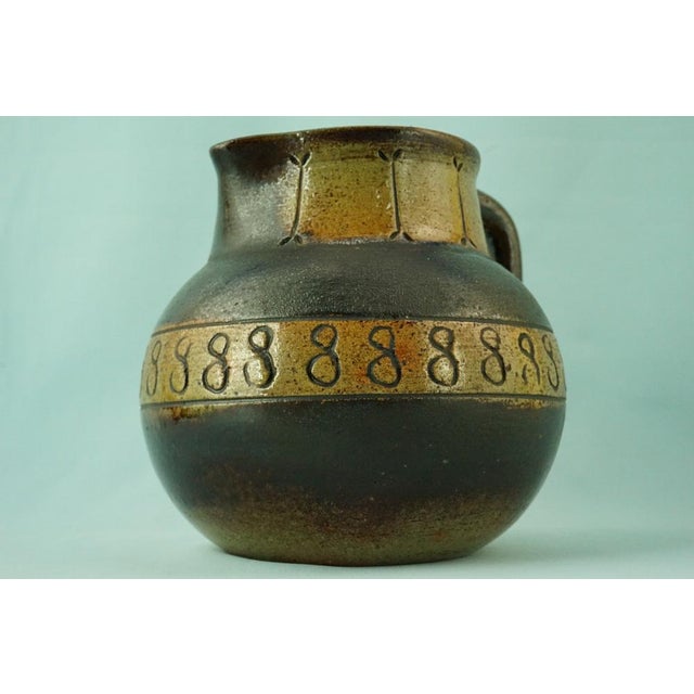 Vintage Jug Vase in Ceramic Majolica by Urbano Fontana, 1970s For Sale - Image 11 of 18