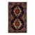 Rug & Kilim’s Afghan Baluch Tribal Rug in Navy Blue With Beige-Brown Medallions For Sale
