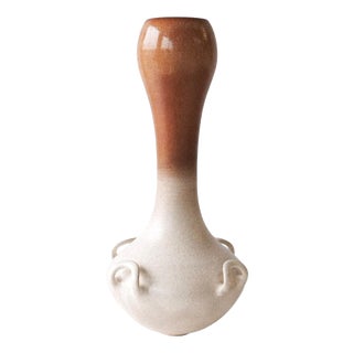 Biomorph Vase in Wheel-Thrown Glazed Stoneware by Robin Kerr For Sale