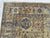8'4" X 10' Serapi Heriz Design Carpet, Camel and Blue For Sale - Image 9 of 10