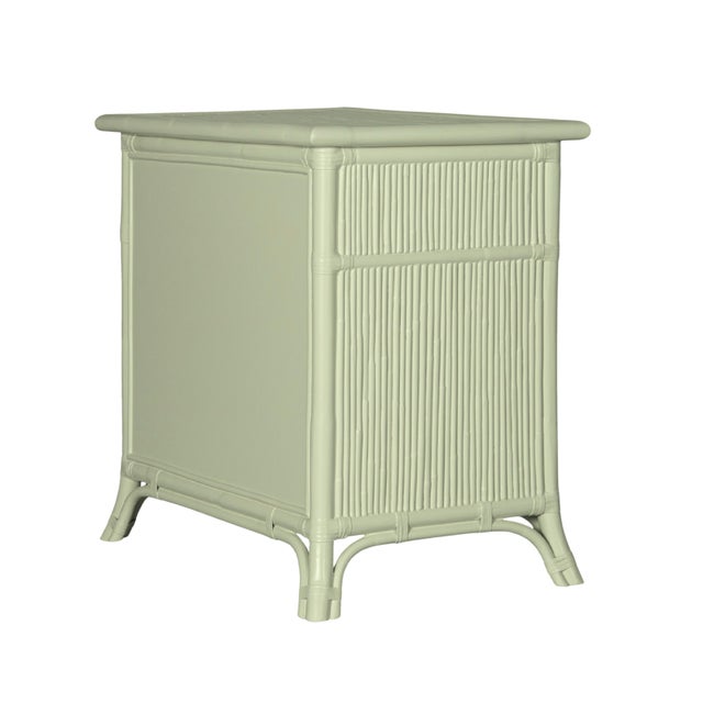 Wood Aruba Four-Drawer Chest - Celery Green For Sale - Image 7 of 9