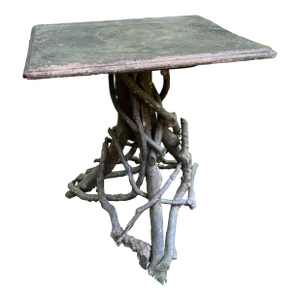 Mid 20th Century Adirondack Side Table