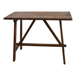 Wooden Table in Original Patina For Sale