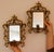 Swedish Brass Sconces with Mirror, Set of 2 For Sale - Image 4 of 9