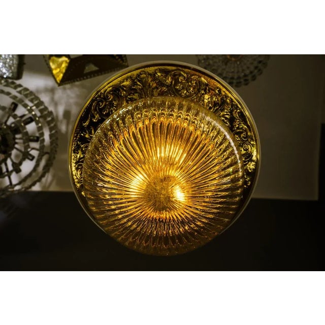 Large Historistic Ceiling Lamp, Vienna, 1890s For Sale - Image 3 of 13