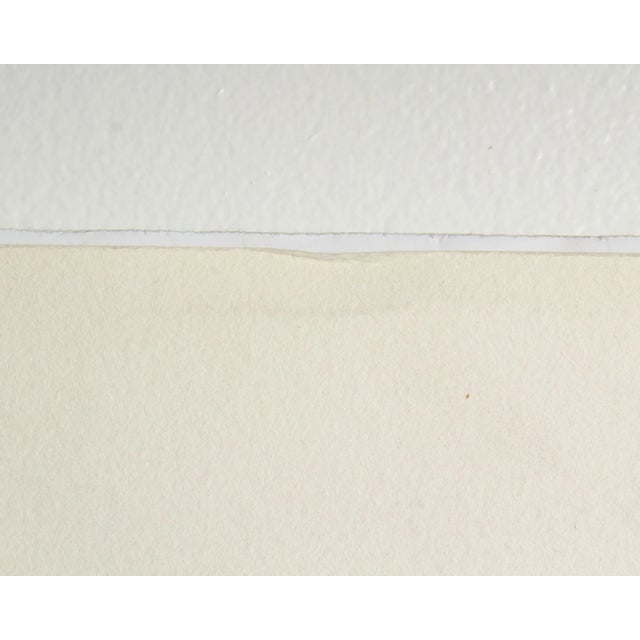 Paper 1981 Abstract Mixed Media Painting by Harry Hilson For Sale - Image 7 of 9