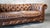 English Restoration Hardware Distressed Cigar Leather Kensington Luxe Sofa For Sale - Image 3 of 17