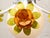 Vintage and Orange Flower Chandelier 1960s For Sale - Image 9 of 9