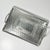 This 1950s Aluminum Serving tray is hand-wrought and etched with botanicals leaves, vines and fruit. It has two large...