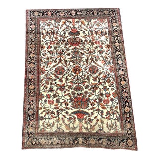 Antique Genuine Persian Ferahan Sarouk Rug For Sale