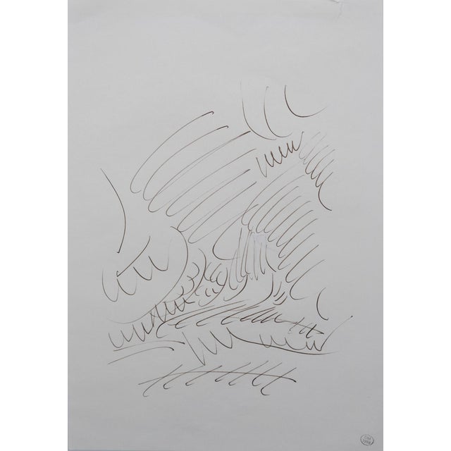 Dora Maar, Surreal Forest, Original Ink Drawing For Sale