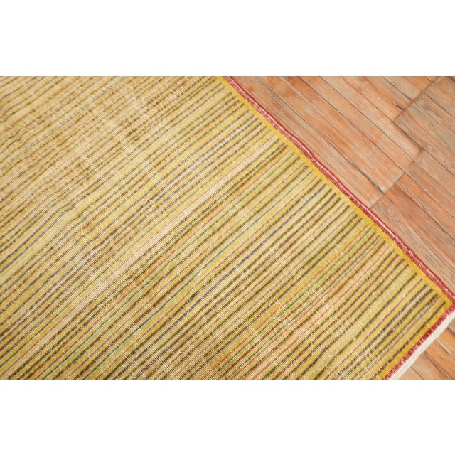 Handmade Turkish Deco rug. Measures: 4'10'' x 8'3''.