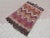 Mid 20th Century Mid 20th Century 60s Turkish Rug Handmade Wool Kilim Small Area Rug For Sale - Image 5 of 11