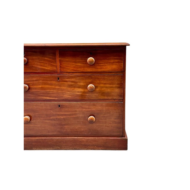 Victorian English Chest of Drawers For Sale - Image 3 of 10