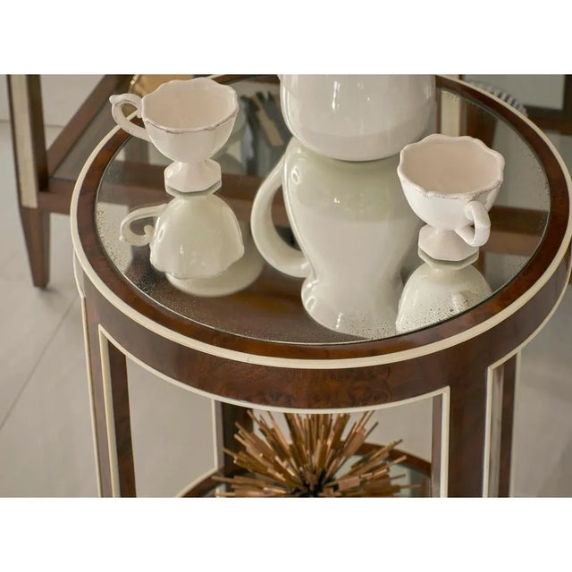 Modern Round Side Table For Sale - Image 11 of 11