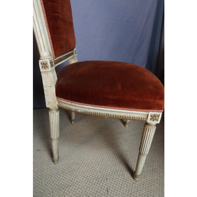 Directoire Chair Series, 1950s, Set of 12 For Sale - Image 14 of 15