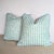 Not Yet Made - Made To Order Galbraith & Paul Ovals Pillows in Blue and Green- Pair With Blue Braided Cord For Sale - Image 5 of 6