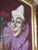 Lavender Sandor Basilides Clown With Flower for You Circa 1966 For Sale - Image 8 of 11