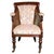 English Regency Style Armchair with Upholstered Back and Cane Sides, 1820-1835 For Sale - Image 9 of 9