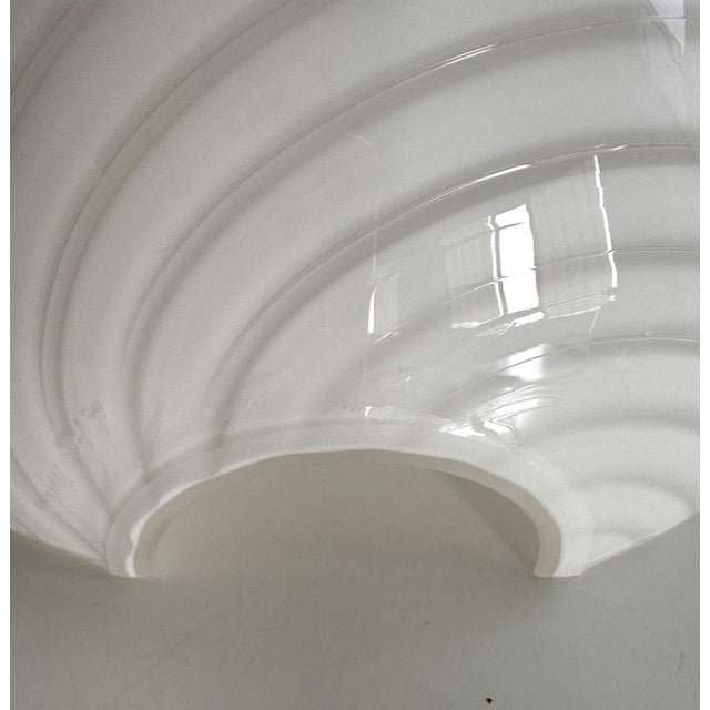 Italian Murano Swirl Glass Mushroom Wall Sconces from De Majo, 1970s, Set of 2 For Sale - Image 6 of 13