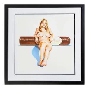 Davidoff, Hav a Havana IV, Mel Ramos Lithograph