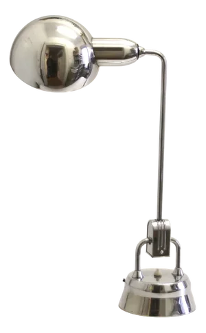 Chrome Model 600 Table Lamp by Charlotte Perriand for Jumo, 1940s