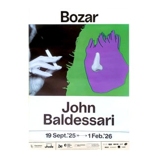 John Baldessari Untitled Official Exhibition Poster For Sale