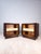 Art Deco Italian Nightstands in Parchment attributed to Osvaldo Borsani, 1940s, Set of 2 For Sale - Image 13 of 18