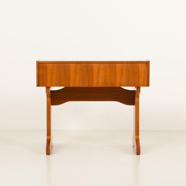 Mid-Century Modern Italian Teak Desk by IMB, 1960s For Sale - Image 9 of 18
