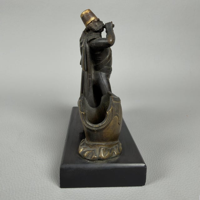 Vintage Zouave Military Sculpture in Marble, 1920s For Sale - Image 3 of 13