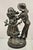 "Enjoue" After Auguste Moreau Victorian Bronze Boy and Girl Statue Sculpture For Sale - Image 10 of 12