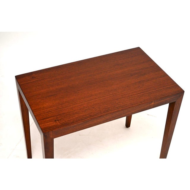 Vintage Danish Side Tables by Severin Hansen for Haslev, 1960, Set of 2 For Sale - Image 6 of 11