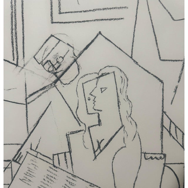 Modern Pablo Picasso Estate Hand Signed Lithograph "Femme dans un fauteuil " For Sale - Image 3 of 7