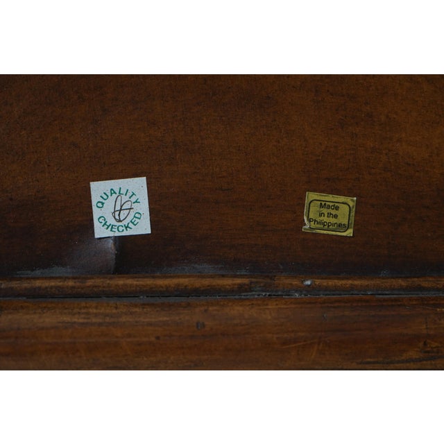 Thomasville Tommy Bahama Style Rattan Occasional Table For Sale - Image 12 of 12