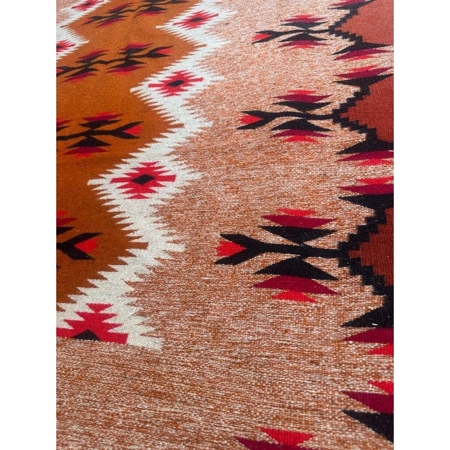 Vintage Polish Kilim Rug, 1970s For Sale - Image 4 of 18