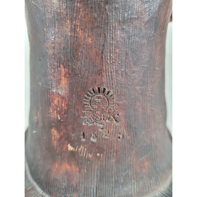 19th Century Orientalist Terracotta Bust of an Arab For Sale - Image 17 of 18