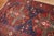Navy Blue Antique Zabihi Collection Russian Zeychour Gallery Rug - 4'10" x 11'7" For Sale - Image 8 of 9