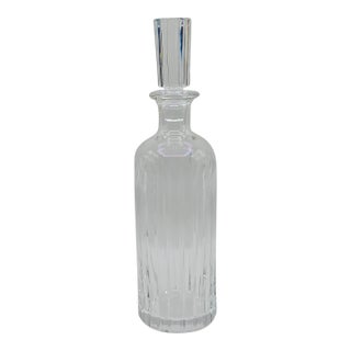 Baccarat Crystal Harmonie Round Decanter For Sale