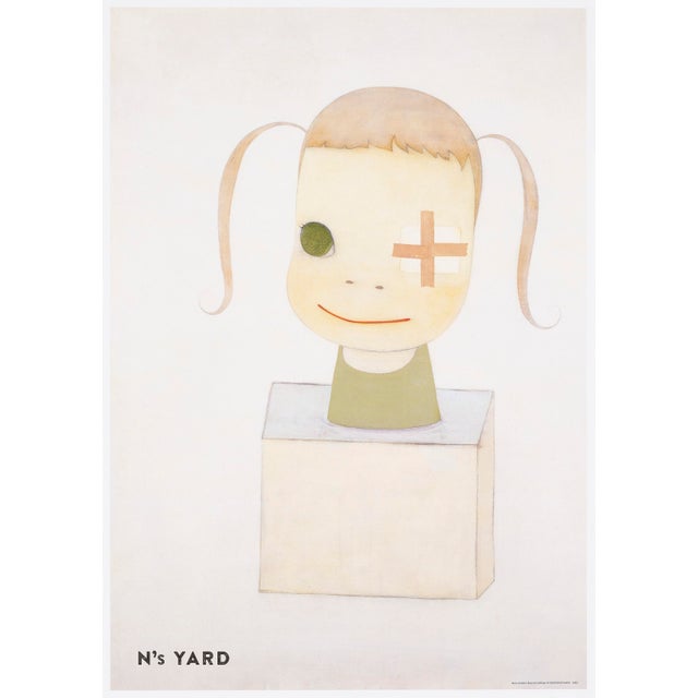 Nara yoshitomo (born 1959) sorry, couldn't draw the left eye! offset lithograph authorised and printed by nara's studio...