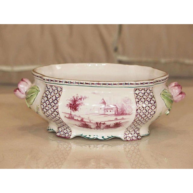 18th Century Porcelain Tureen marked Clamercy.