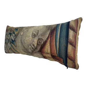 16th Century Brussels Tapestry Pillow