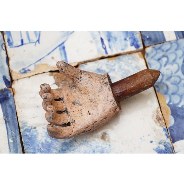 Antique Indo-Portuguese Jesus Christ Child, 17th Century For Sale - Image 18 of 18