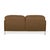 Cor Avalanche Fabric Two-Seater Brown Bronze Manual Function Sofa Couch For Sale - Image 15 of 17