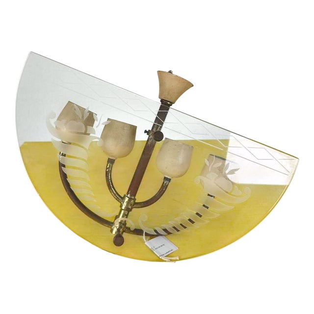 Vintage 5-Light Wall Sconce For Sale