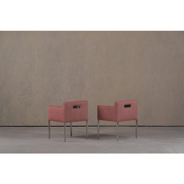 Pink Fabric Chairs from Ligne Roset, France, 2000s, Set of 2 For Sale - Image 6 of 14